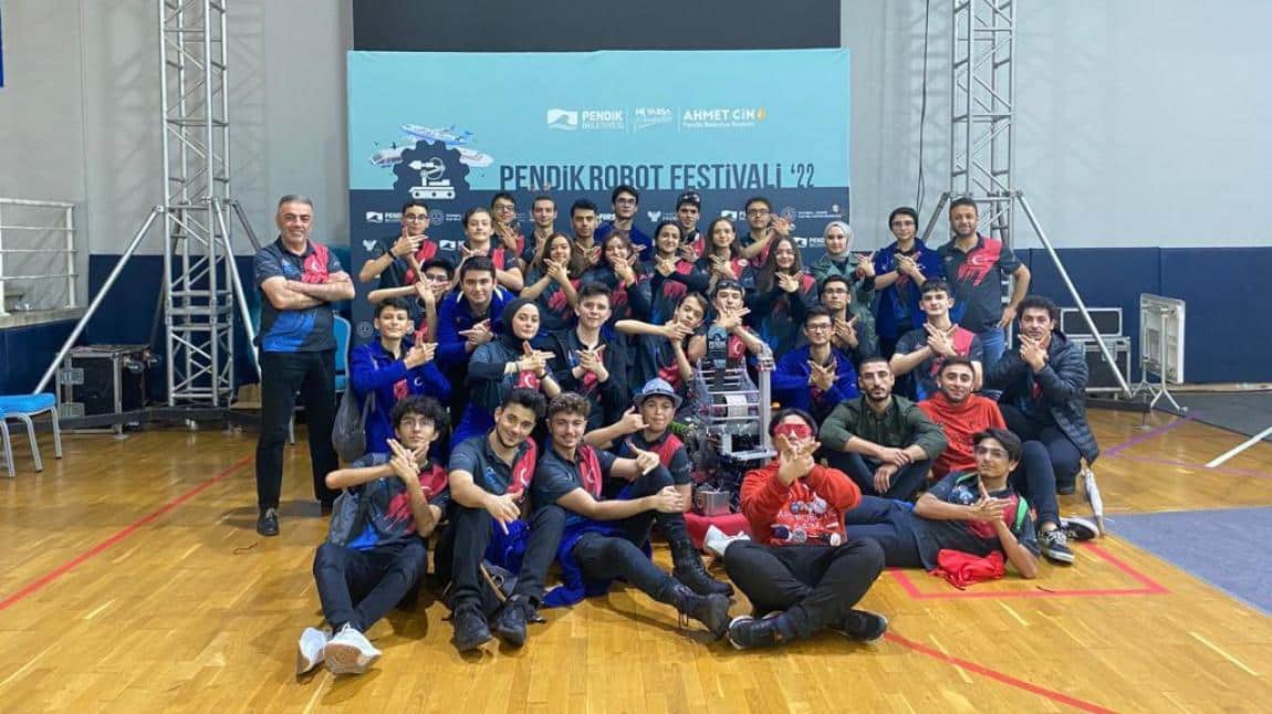Winner Ödülü Robot Takımımızın